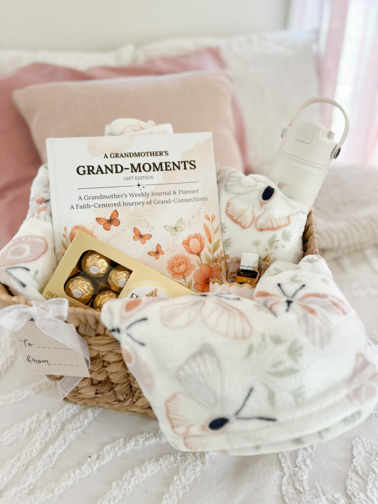 Grand-Moments journal, planner, devotional and so much more is perfect grandmother gift idea!